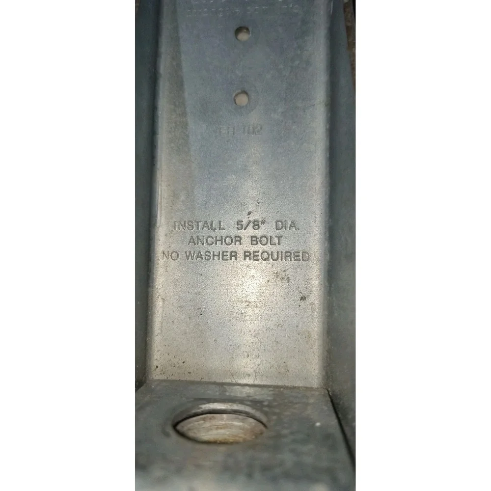 Simpson Strong-Tie HTT4 Heavy Duty Tension Tie Lot 2 Construction